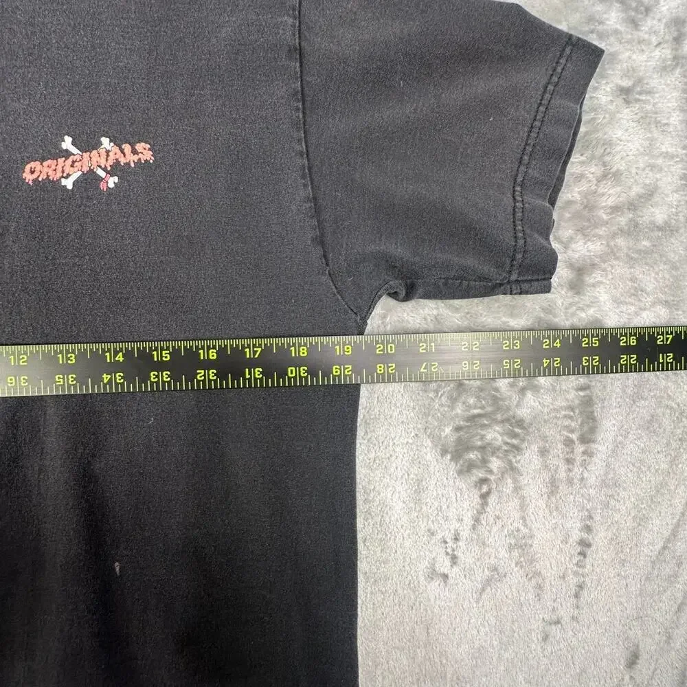 In4ma+Tion Originals Black Bones Graphic T-shirt Size Medium - Picture 6 of 8